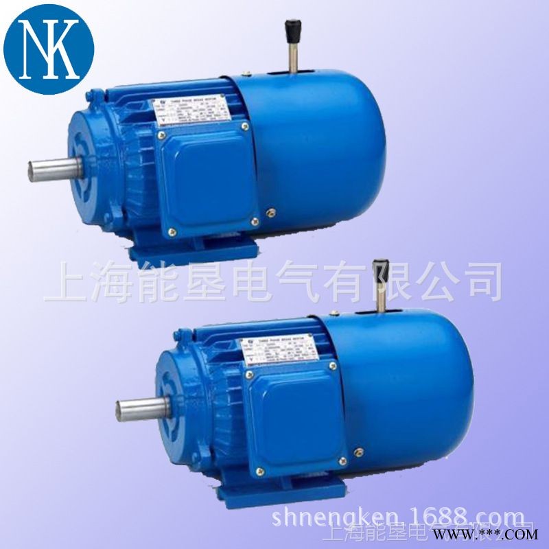 YEJ112M-2 4 6 8 4KW电磁制动三相异步电动机 上海能垦刹车电机图1