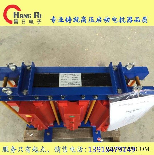 1400KW电机专用高压铁芯启动电抗器QKSC-2590/10  电机干式串联电抗器 降压启动电抗器图1