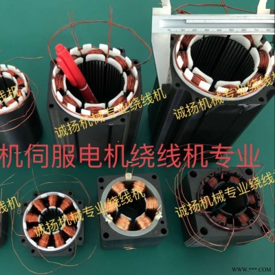 诚扬无刷直流电机绕线机 步进马达绕线机 伺服电机绕线机 多槽定子全自动内绕机
