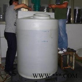 黄石200LPE加药箱带搅拌电机计量泵配套 耐酸碱搅拌桶加工定制图1