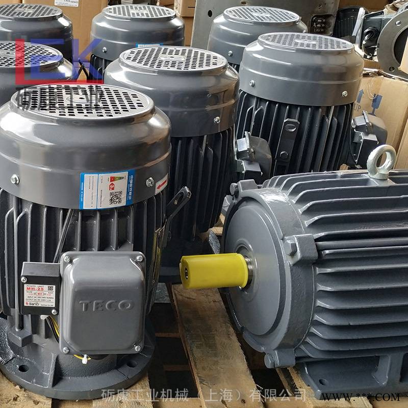 10HP 7.5KW东元三相异步电动机 东元刹车变频马达图1