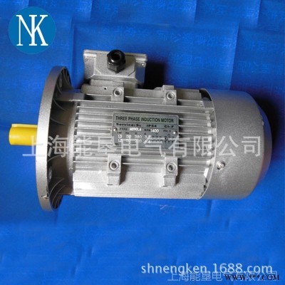 厂家提供Y2-90S-2 1.5KW铝壳三相异步电动机 上海能垦铝壳电机