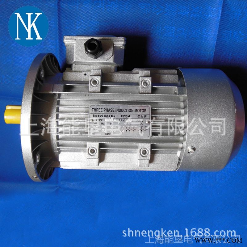 Y2-63M1-2 0.18KW铝壳三相异步电动机 上海能垦铝壳电机图1