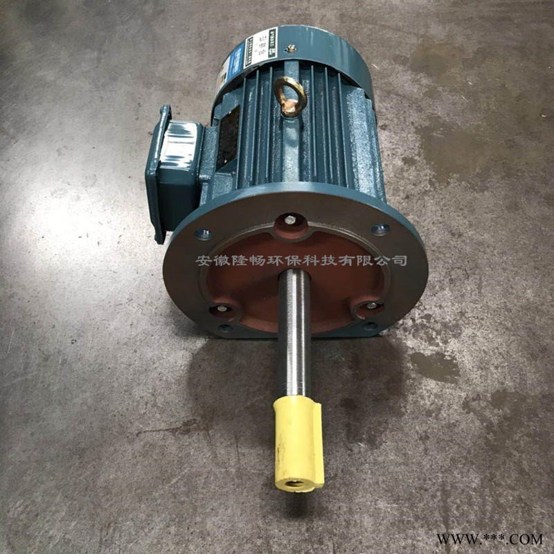 骏隆之畅0.37KW加长轴电机 370W加长轴非标电机 0.4KW加长轴非标电机 400W非标加长轴耐高温电机图1