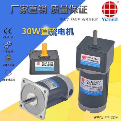 可调泵机械马达30W直流电机4D30-24GN4GN135K