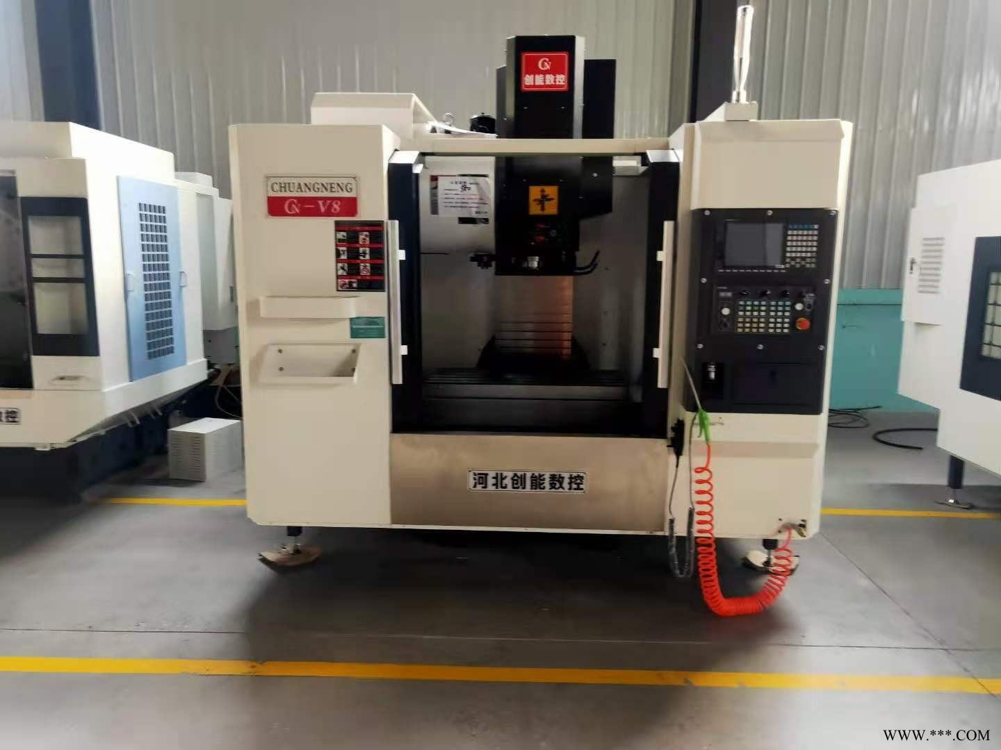 CNC-850 BT-40主轴 创能数控 CNC加工中心主轴电机7.5/11kw图1
