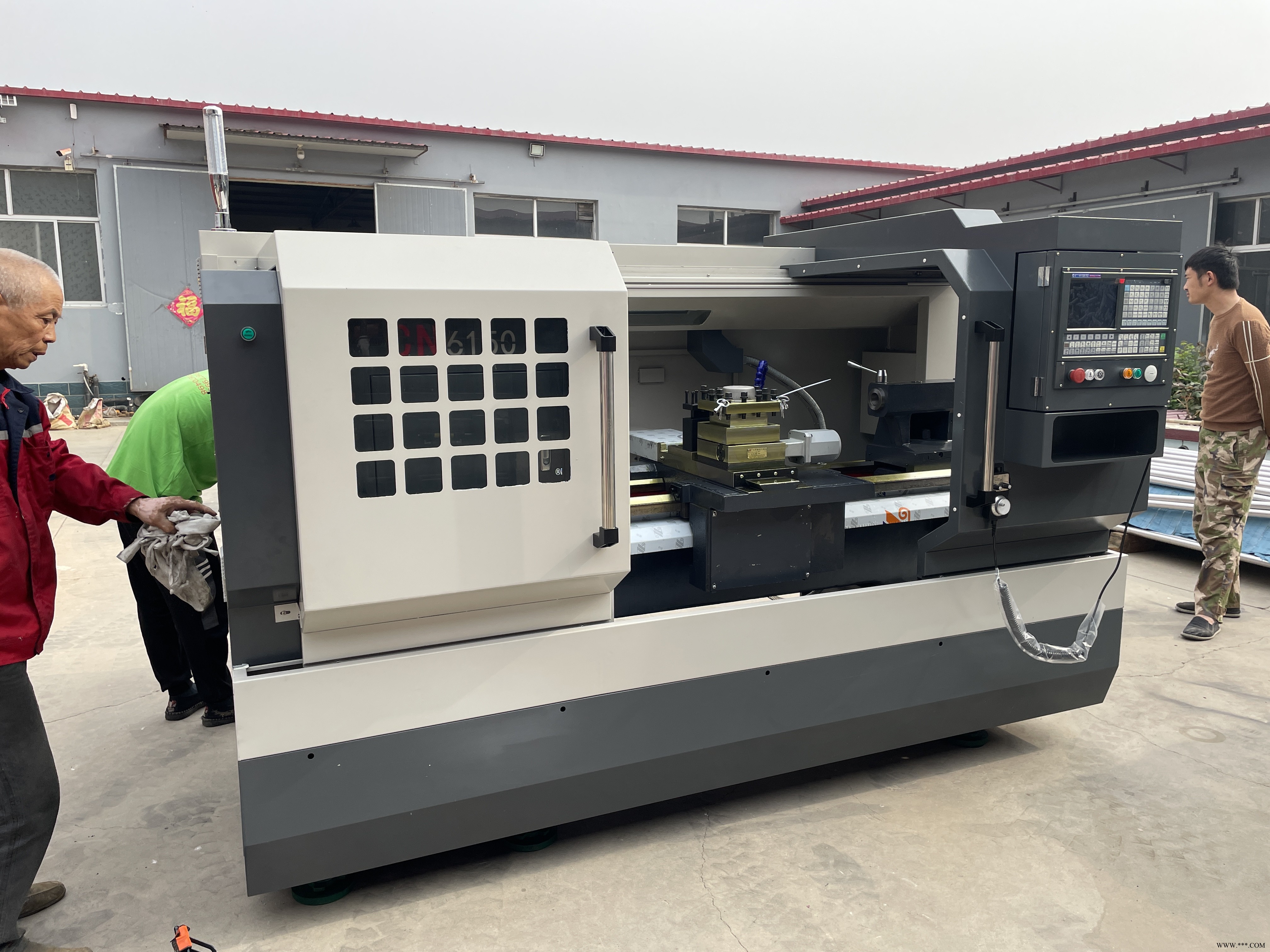 CK-6150 可定制床身7.5kw/11kw主轴电机车床6150图1
