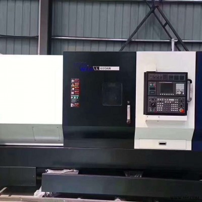 机械厂急售二手【韩国现代威亚重型L600AW数控斜轨车】二手斜身车大功率伺服主轴电机