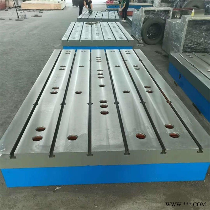 现货出售铸铁焊接平板  t型槽焊接工作台 电机实验工作台 钳工划线平板图1