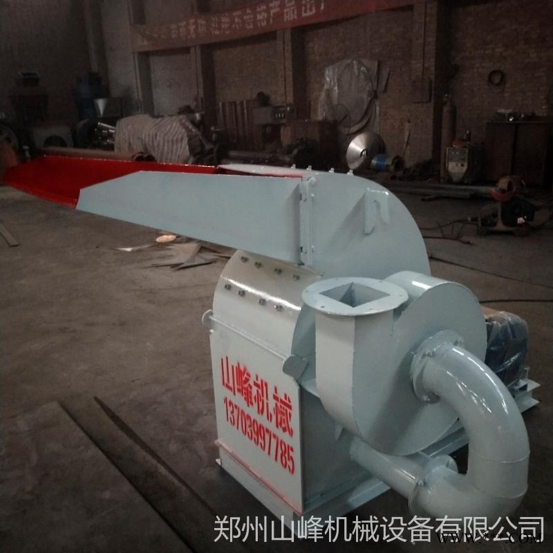 山峰可调节出料大小木材粉碎机 600型锯末粉碎机电机37kw图1