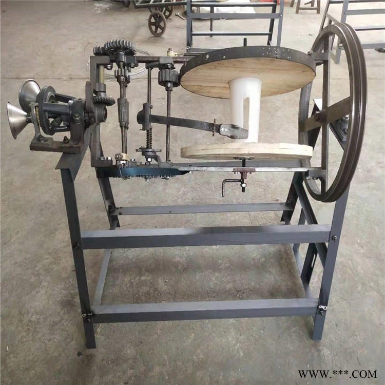 捆扎绳设备 打草绳机器 牧草捆草绳机 操作草绳编织机电机图1