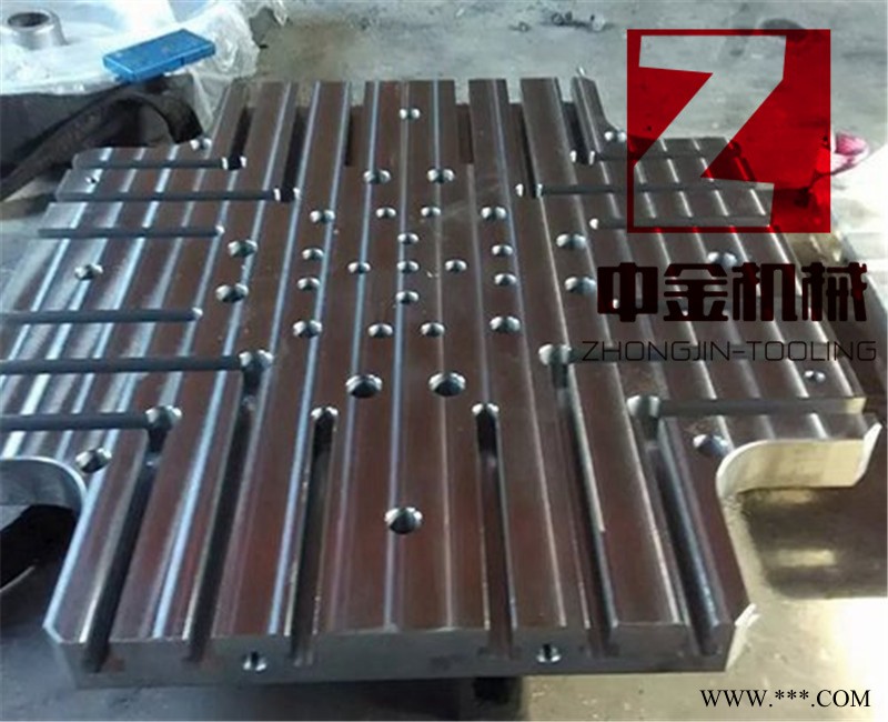 中金机械2米X5米电机底座加工厂图1