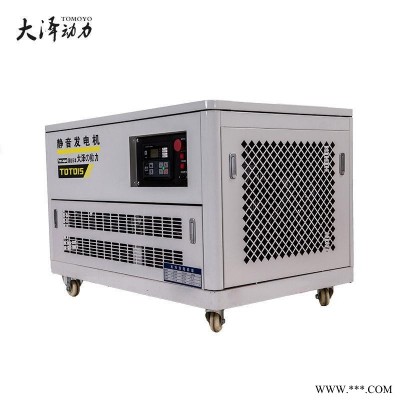 认准大泽动力25KW静音汽油发电机 TOTO25 单三相380V220V车载家用