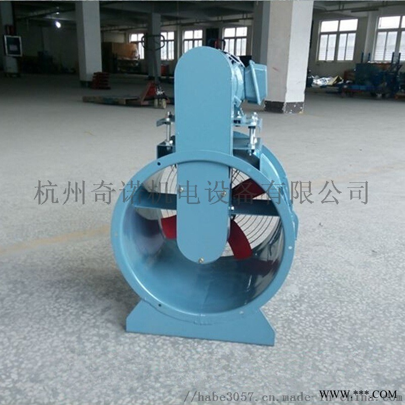 KT40-5型轴流通风机, 低噪音电机外置风机图1