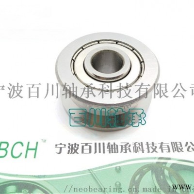 SLV202-39ZZ不绣钢V槽导轨滚轮轴承