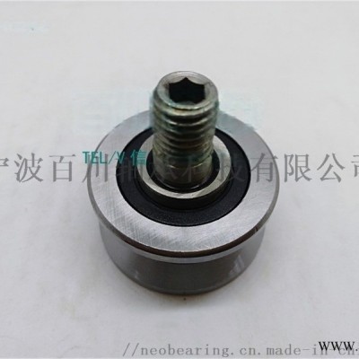 SLV202-40ZZ 不锈钢V槽导轨滚轮轴承