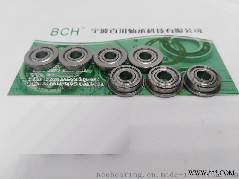 MF83ZZ 精密仪器 法兰轴承图1