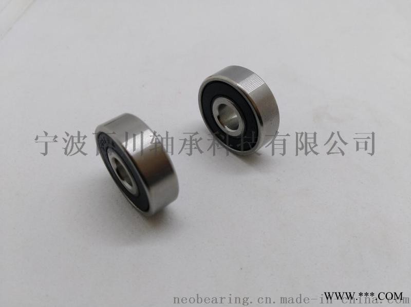 S627- 2RS 双面胶封不锈钢轴承 现货图1