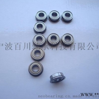 F697-2RS 双面NBR密封精密微型法兰轴承