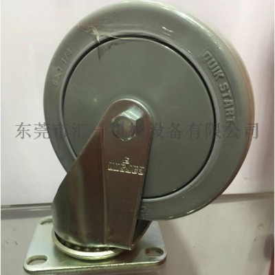 静音脚轮 中型4寸5寸活动轻松启动轮单轴承