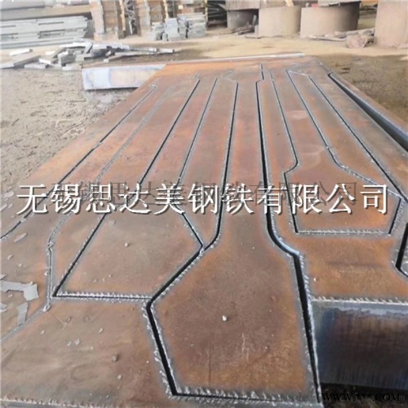 40cr钢板切割下料，厚板零割轴承座，钢板现货销售图1