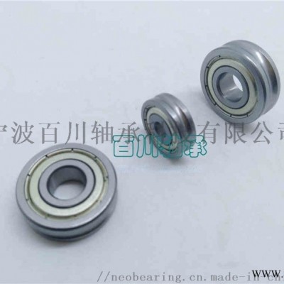 608ZZU3.2-0.8 外圈U形槽过线轮