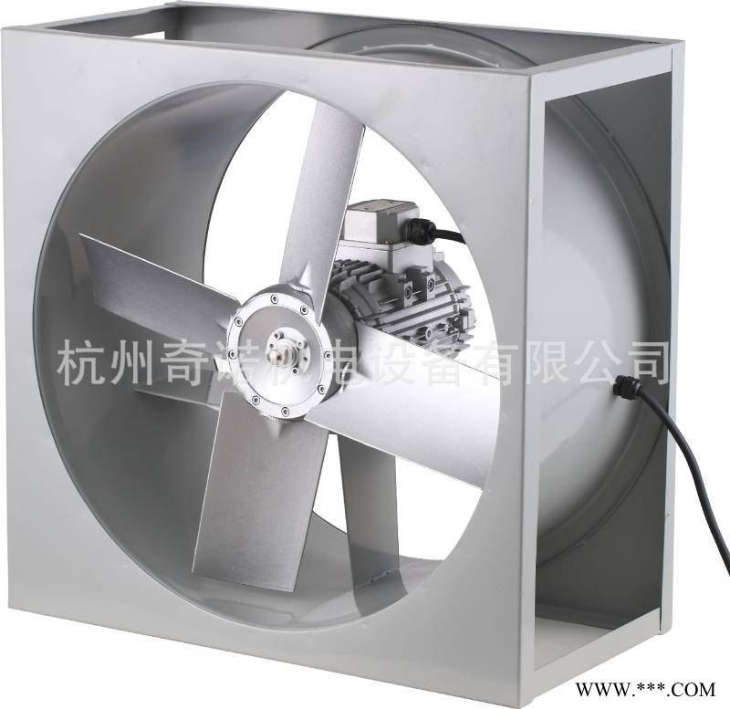 供应SFWK-3型0.15KW方形耐高温高湿铝合金四叶轴流通风机图1
