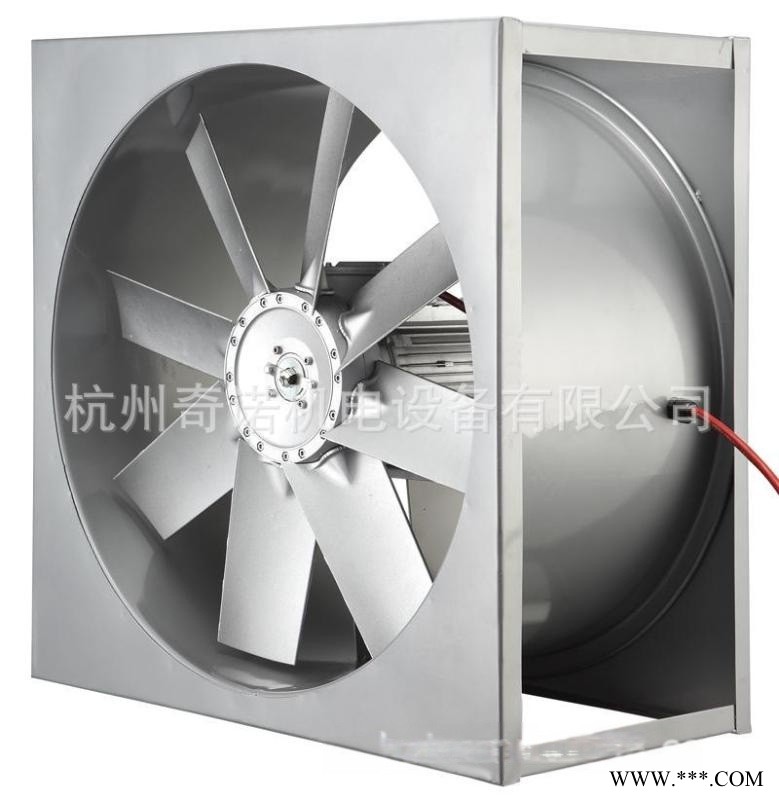 供应SFWK-3系列方形耐高温高湿铝合金八叶轴流式通风机图1