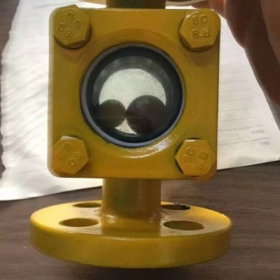 碳钢直通视镜对夹法兰白钢视镜耐腐蚀316水流指示器