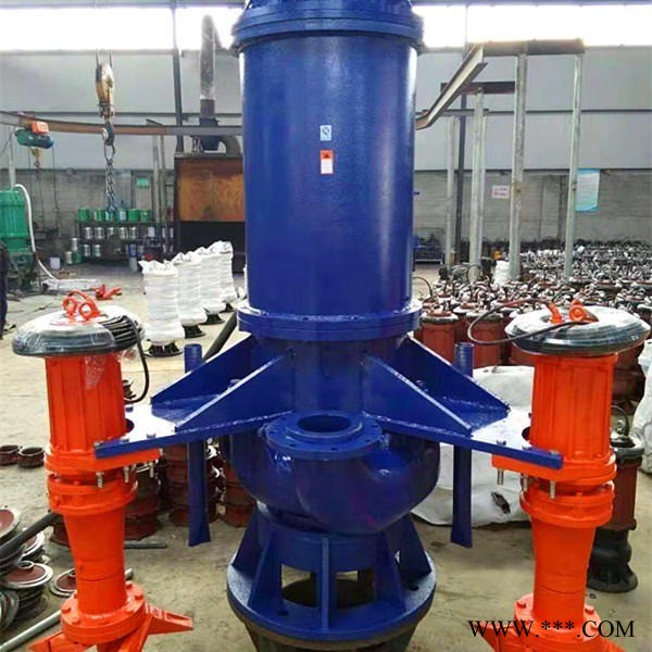 润森泵业   搅拌轮式清淤泵 油封式潜水抽沙泵 油封式潜水吸沙泵NSQ250-35-30图1
