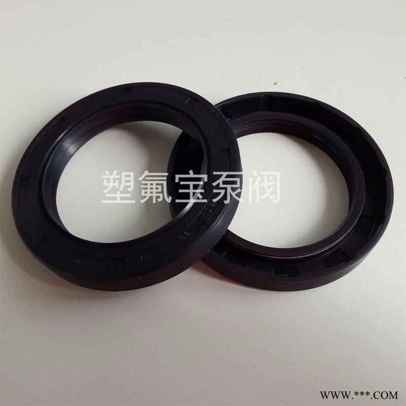 塑氟宝离心泵  耐高温腐蚀油封垫圈 密封圈 密封件 氟胶油封圈 IHF离心泵油封垫配件 卧龙泵配件 江苏常州化工泵配件厂图1