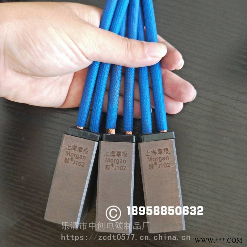 供应山东省泰安市上海摩根材料碳刷JR电机碳刷架直插型铜刷架25*32刷盒刷握卡簧恒压簧图1