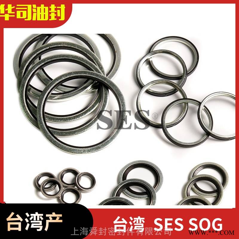 台湾华司油封 SES SOG 代理 800 804 氟胶NBR BS系列组合垫图1