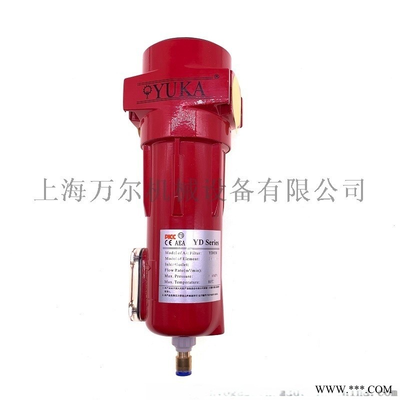 YUKA管道过滤器法兰连接YD620F DN80图1