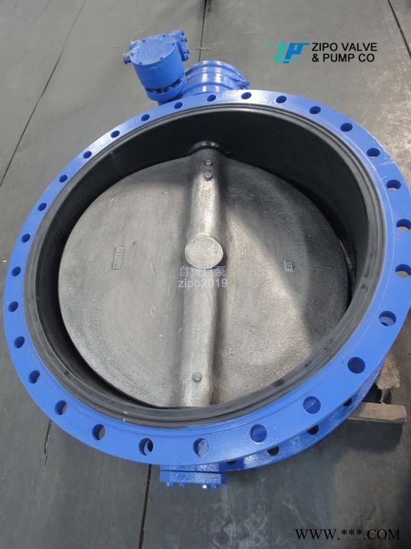自贡自泵球阀厂D341X法兰软密封蝶阀图1