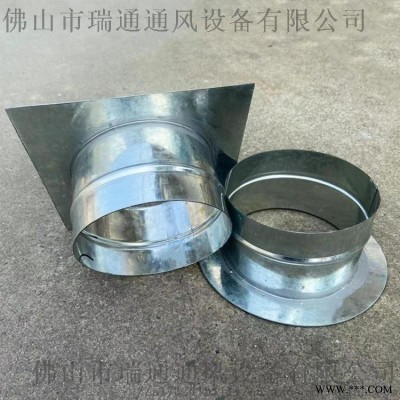 广西螺旋风管生产加工除尘设备系统管道法兰接头