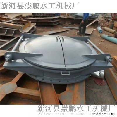 法兰铸铁拍门供应商，防倒灌拍门