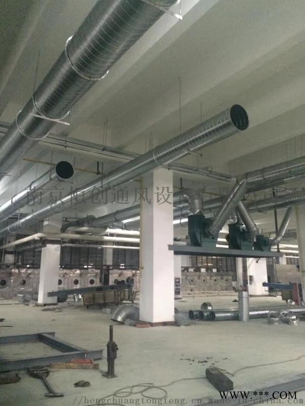 宜兴通风管道，镀锌风管，共板法兰风管加工工程图1