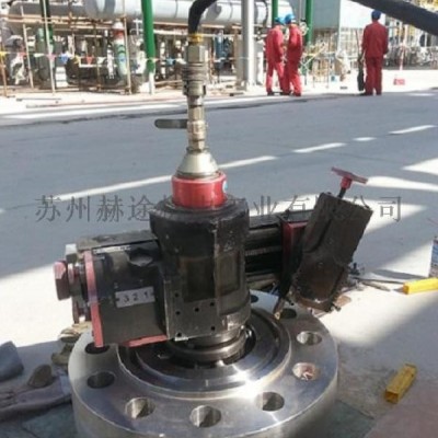供应法兰端面加工机HT860MM