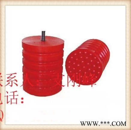 JHQ-C-13聚氨酯法兰缓冲器，行车碰头，聚氨酯块，图1