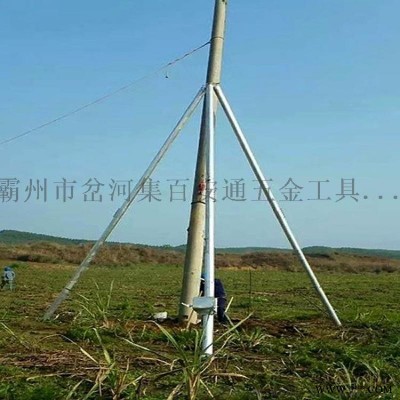 贵阳市电工法兰盘式三角拔杆机双速稳机