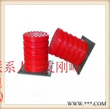 JHQ-C-6聚氨酯法兰缓冲器，行车碰头，聚氨酯块，图1