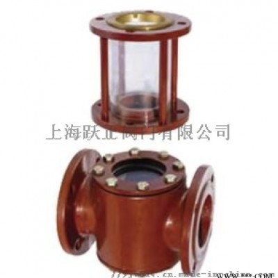 法兰铸铁液流观察器 CBM 1039-1981