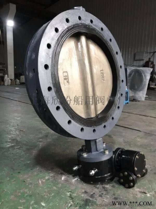 船用手柄法兰蝶阀GB/T3036-94图1