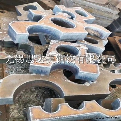 特厚钢板切割，钢板切割方块，钢板零割法兰