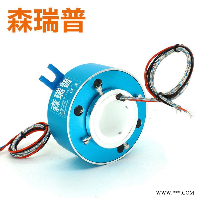 森瑞普/Senring 滑环 过孔导电滑环用法 360度旋转图1
