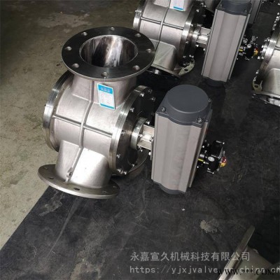 黑龙江三通换向器气动三通分路阀厂家直销
