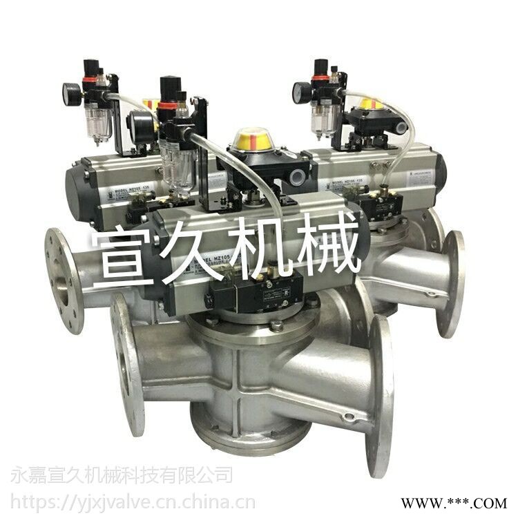 专业生产粉体换向阀三通换向器图1