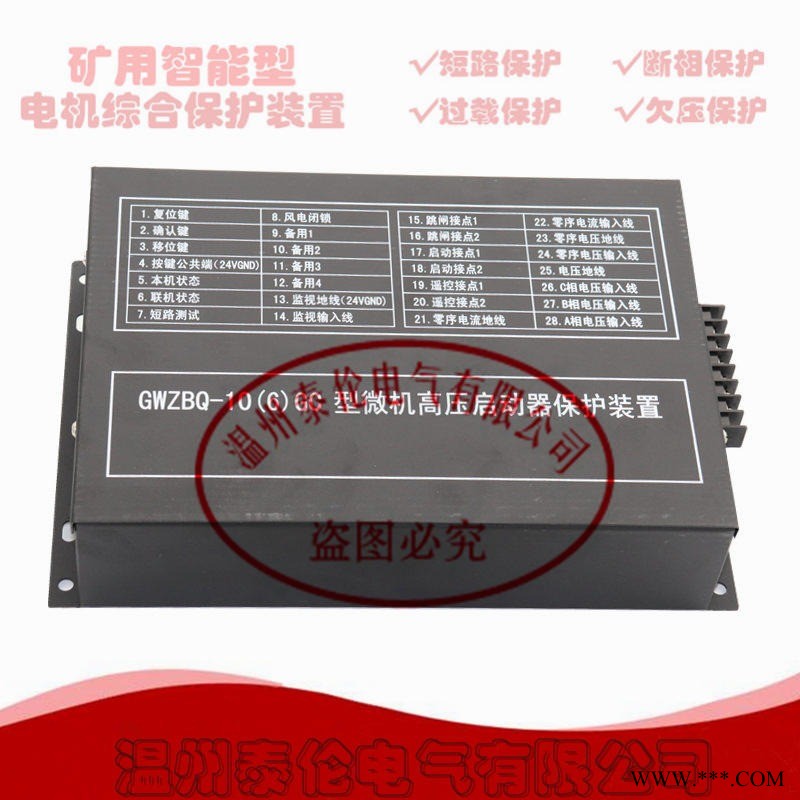 GWZBQ-10GC微机保护装置 WDB高压启动器综合保护器联系方式 泰伦电气图1