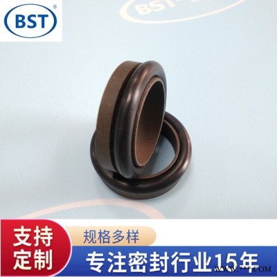 活塞杆轴用耐超高压J形滑环式组合密封TB5-IIB 车氏密封
